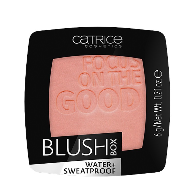 Catrice, Blush Box - румяна (025 Nude Peach розовый персик)