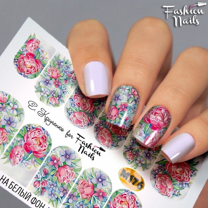 Fashion Nails, слайдер-дизайн "Metallic" №176