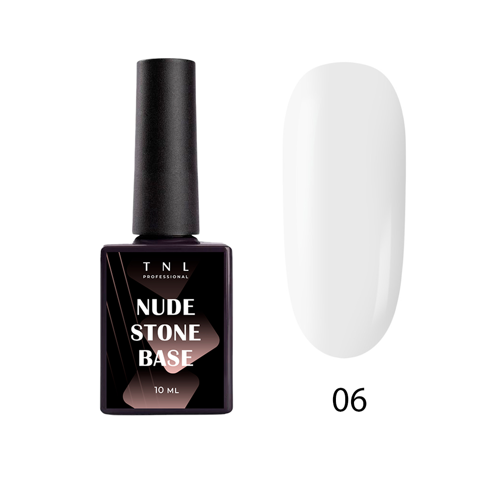 TNL, Nude Stone Base - жесткая база для гель-лака №06, 10 мл TNL, Nude Stone Base - жесткая база для гель-лака №06, 10 мл
