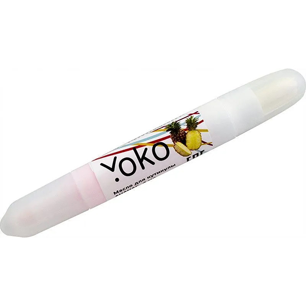 Yoko, масло для кутикулы в карандаше (ананас), 4 мл