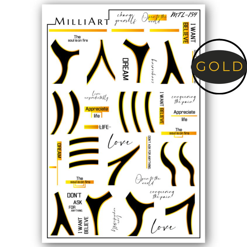 Anna Tkacheva, слайдер-дизайн MilliArt металлик MTL-159 Anna Tkacheva, слайдер-дизайн MilliArt металлик MTL-159