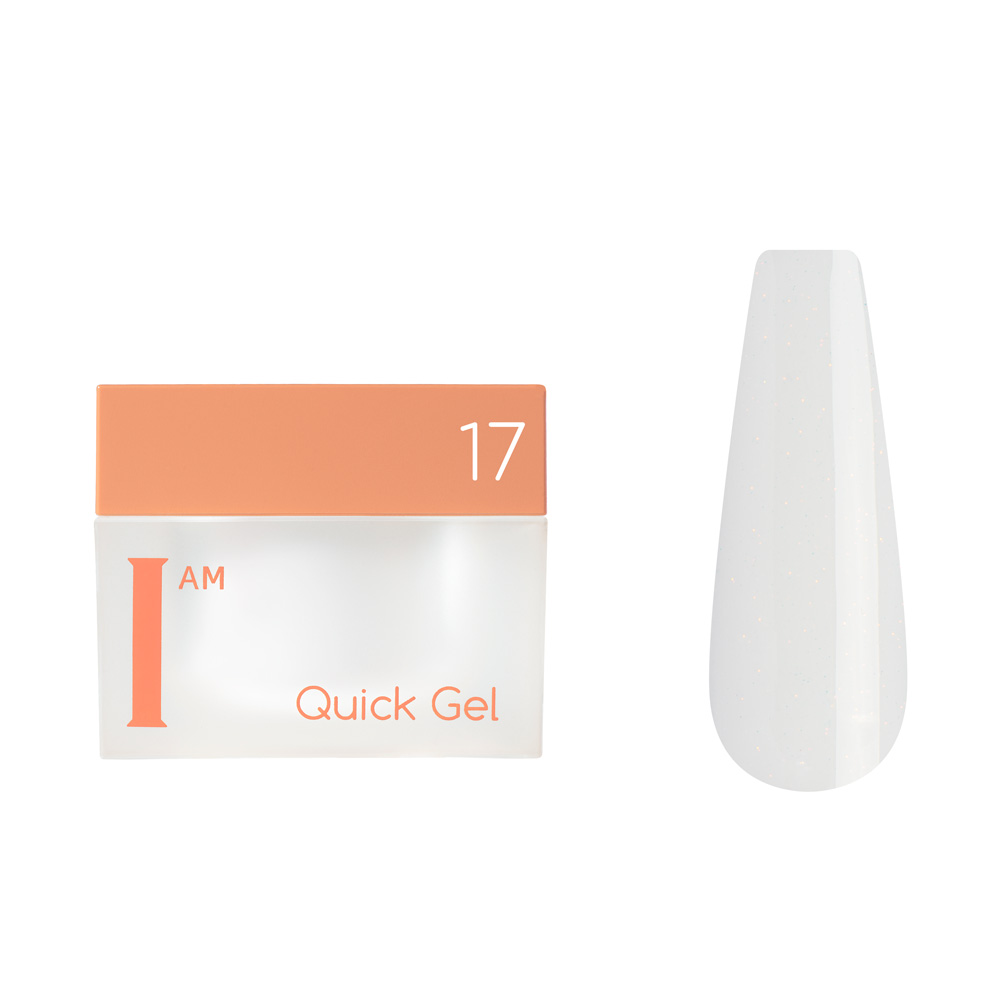 I am, Quick Gel - скоростной жидкий гель №17, 12 мл