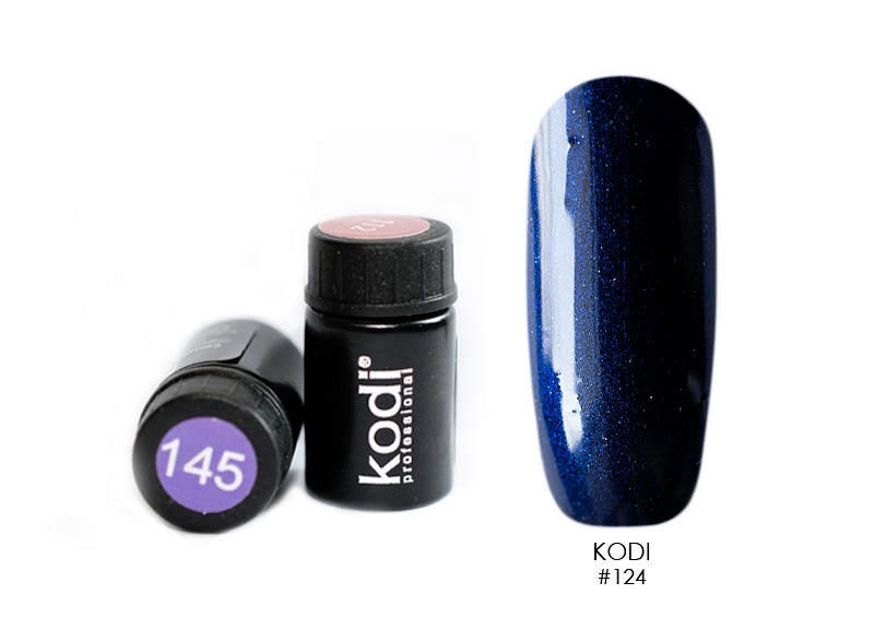 Kodi, цветная гель-краска биогель без липкого слоя (№124), 4 мл