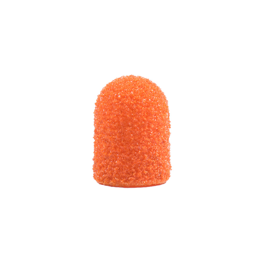 Кристалл, колпачок абразивный "Lukas" 10 мм (оранжевый, 80 грит)