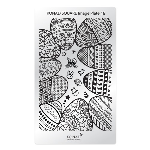 Konad, square image plate 16