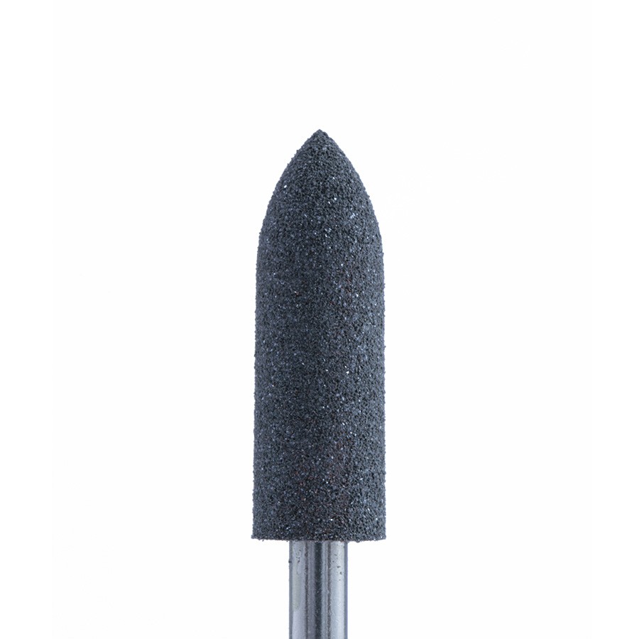 Кристалл, полир силикон-карбидный №205 (конус, 5 мм, супер грубый, чёрный)