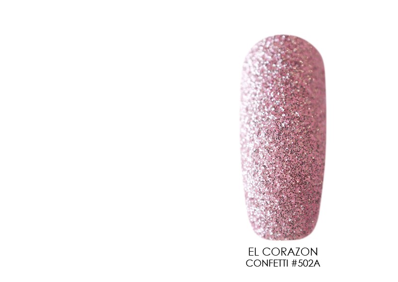EL Corazon, лак для ногтей (Confetti 502a) 16 мл