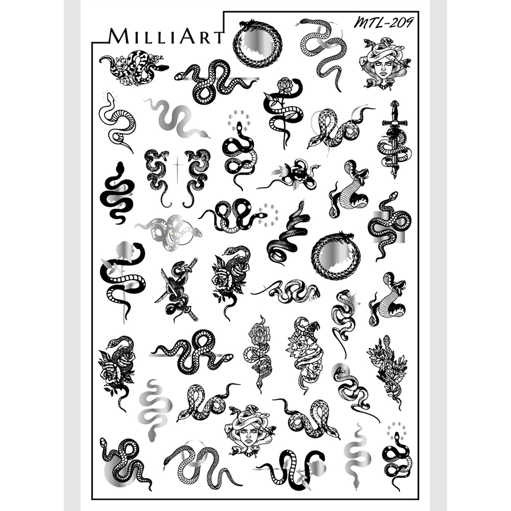 Anna Tkacheva, слайдер-дизайн MilliArt металлик MTL-209 Anna Tkacheva, слайдер-дизайн MilliArt металлик MTL-209