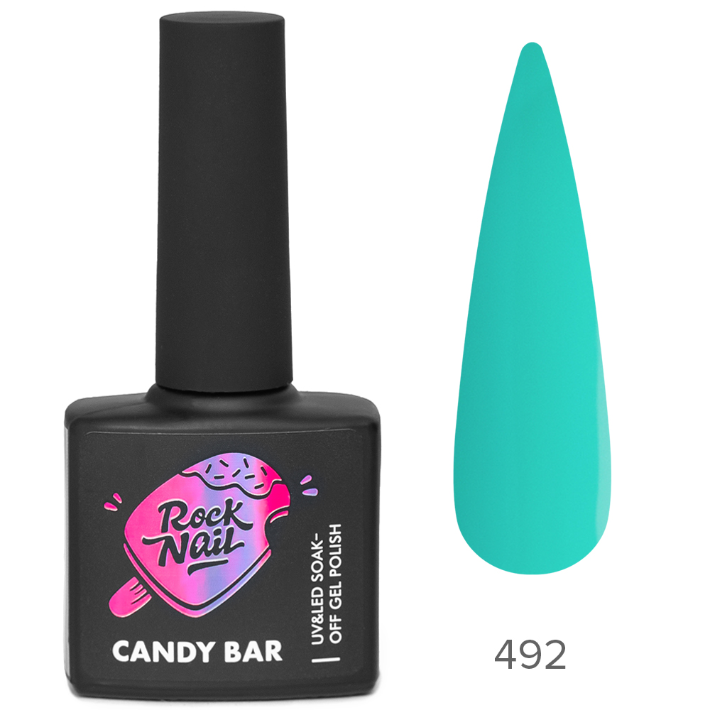 RockNail, гель-лак Candy Bar №492, 10 мл