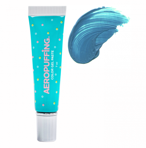 Aeropuffing Color Gel - гель-паста ST004 (голубая), 7 мл Aeropuffing Color Gel - гель-паста ST004 (голубая), 7 мл