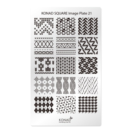 Konad, square image plate 21