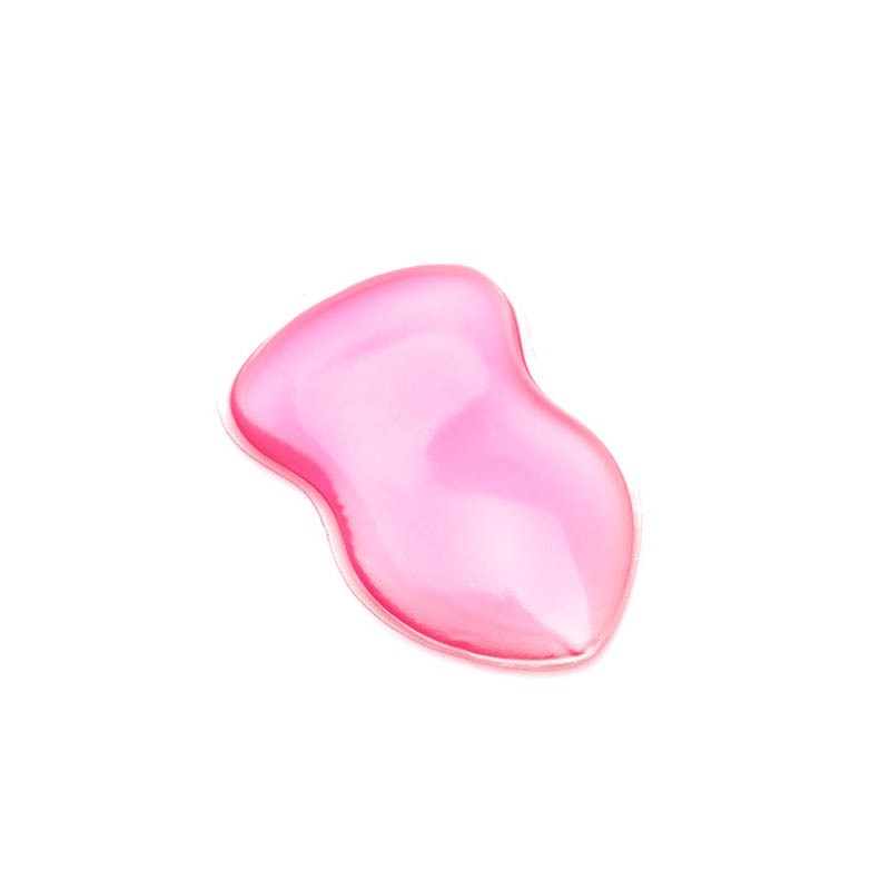 TNL, спонж для макияжа силиконовый клиновидный (розовый)