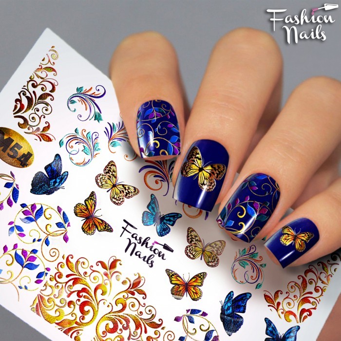 Fashion Nails, слайдер-дизайн "Metallic" №54 Fashion Nails, слайдер-дизайн "Metallic" №54