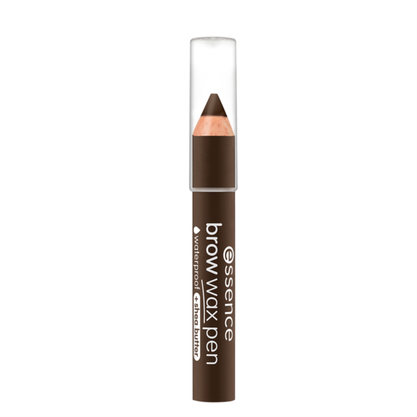 Essence, BROW WAX PEN - восковой карандаш для бровей (05 deep brown)