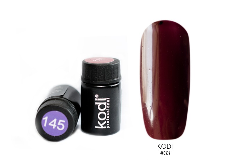 Kodi, цветная гель-краска биогель с липким слоем (№33), 10 мл