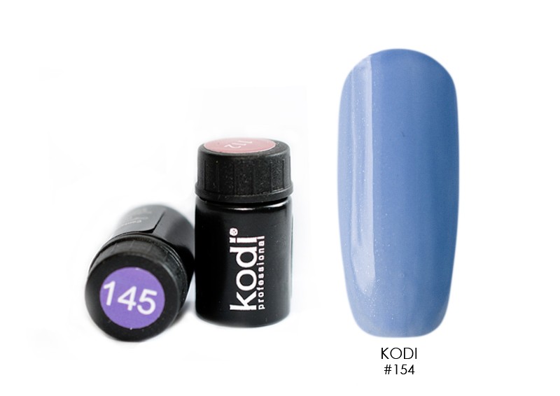 Kodi, цветная гель-краска биогель без липкого слоя (№154), 4 мл