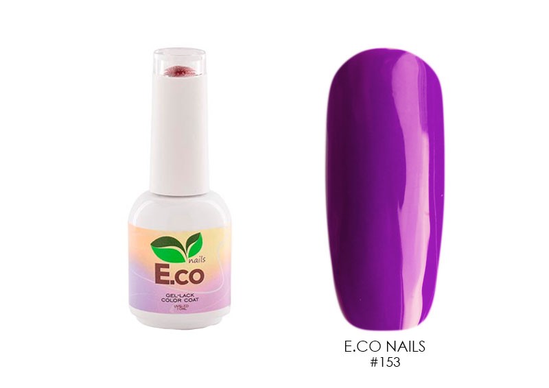 E.Co Nails, гель-лак (№153), 10мл