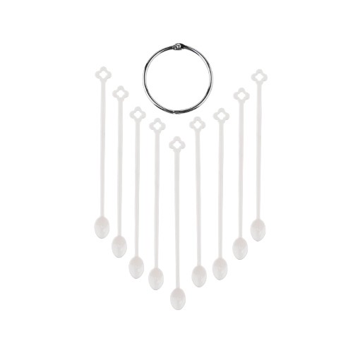 Irisk, Дисплей-ложечка, матовый (2 кольца в комплекте), 95-105 шт