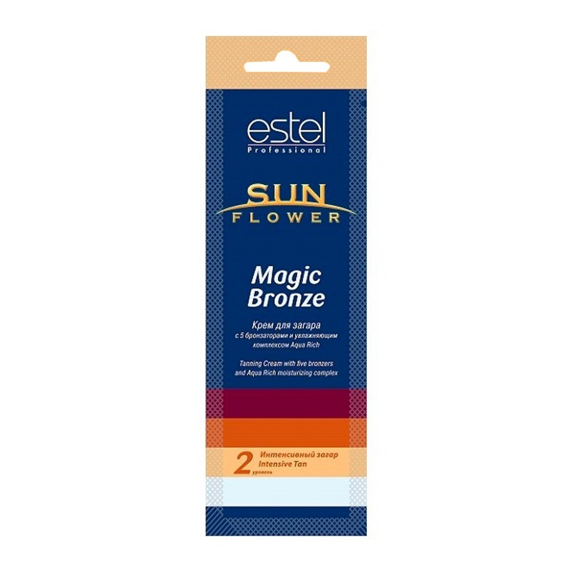 Estel, Curex Sun Flower Magic Bronze - крем для загара, 15 мл Estel, Curex Sun Flower Magic Bronze - крем для загара, 15 мл