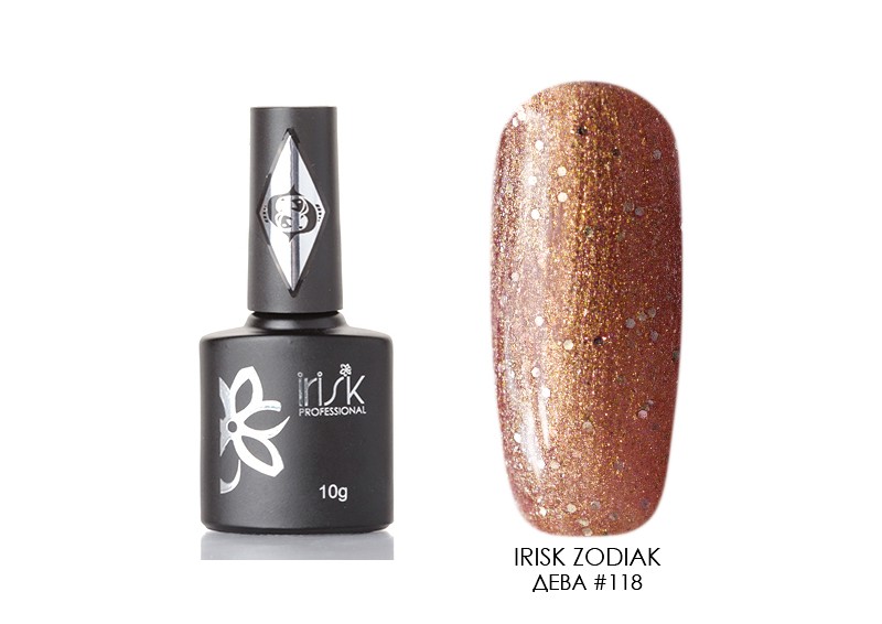 Irisk, Гель-лак "Zodiak" (Дева 118), 10 гр Irisk, Гель-лак "Zodiak" (Дева 118), 10 гр