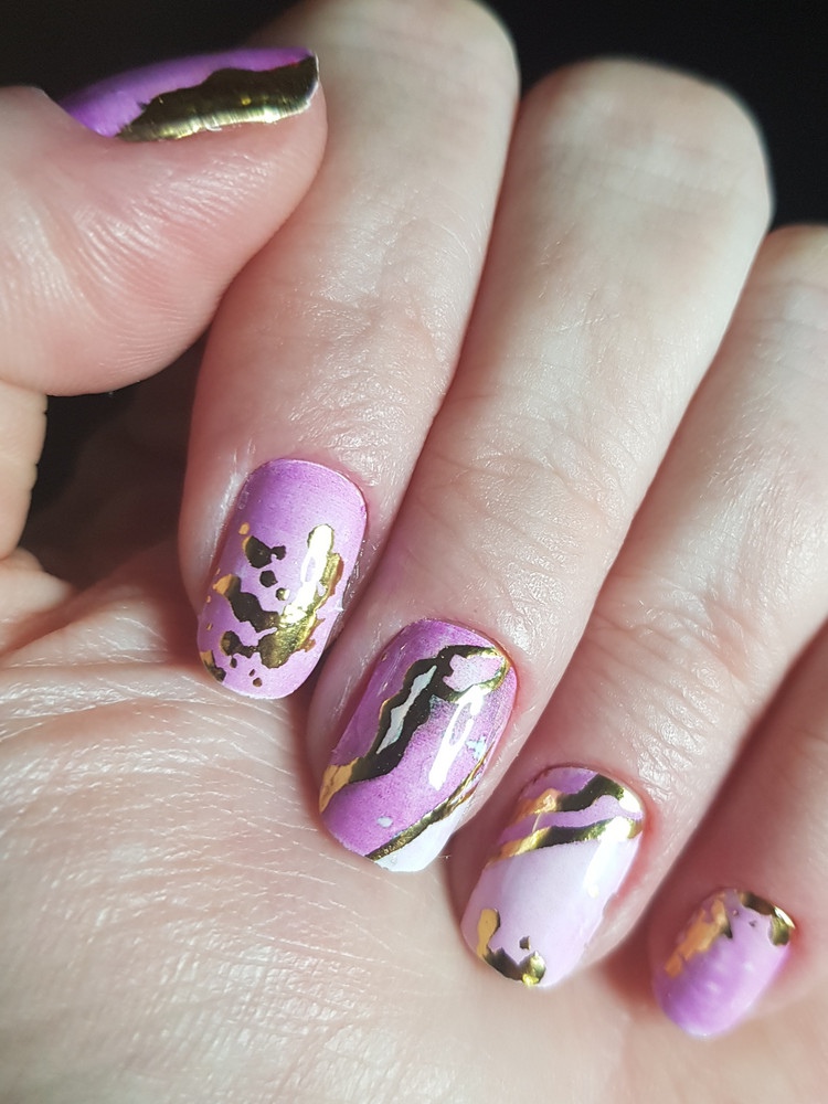 Дизайн ногтей. Товар: Anna Tkacheva, фольгированные наклейки пленки для дизайна ногтей SG-004