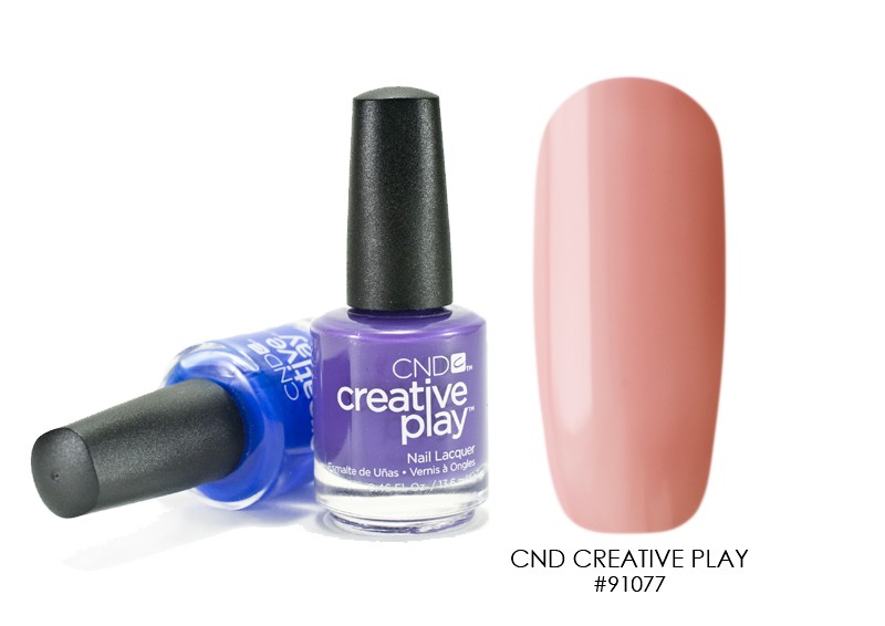 CND Creative Play № 406 (Blush On U) - лак для ногтей, 13,6 мл