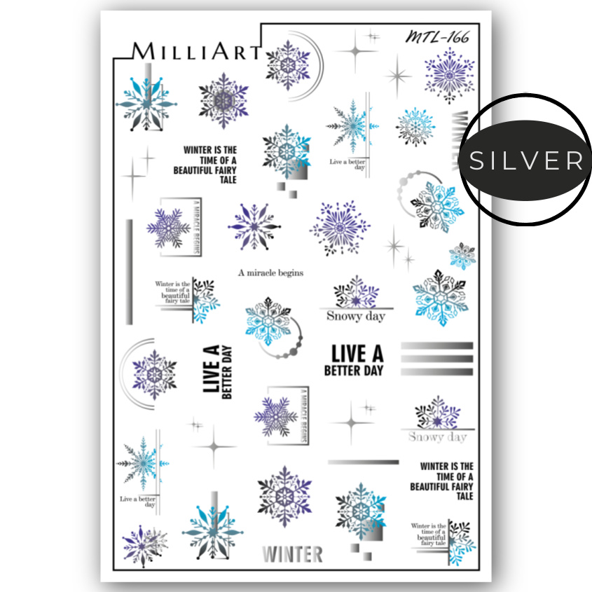 Anna Tkacheva, слайдер-дизайн MilliArt металлик MTL-166 Anna Tkacheva, слайдер-дизайн MilliArt металлик MTL-166