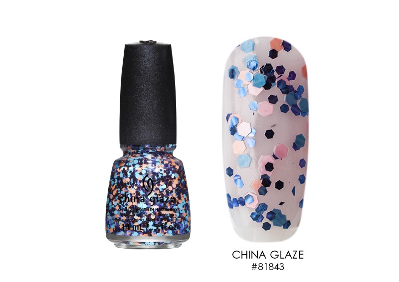 China Glaze, лак для ногтей (Glitter up), 14 мл