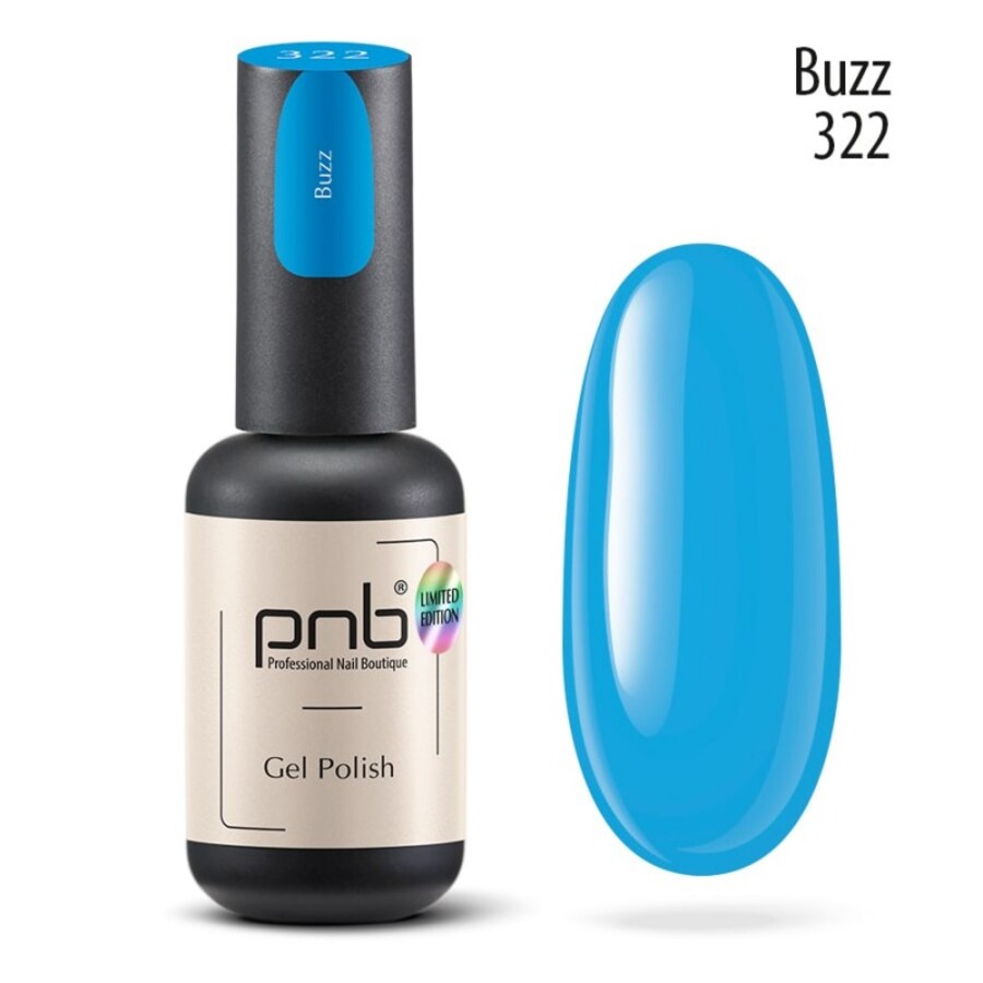 PNB, Gel nail polish - гель-лак №322, 8 мл