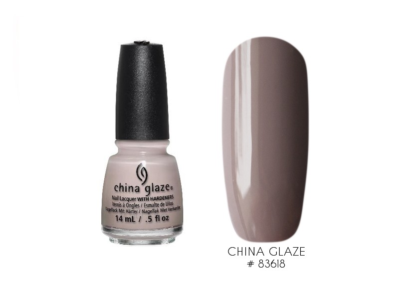 China Glaze, лак для ногтей (Dope taupe), 14 мл