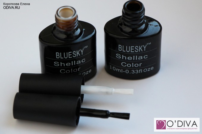 Bluesky shellac color / гель-лак