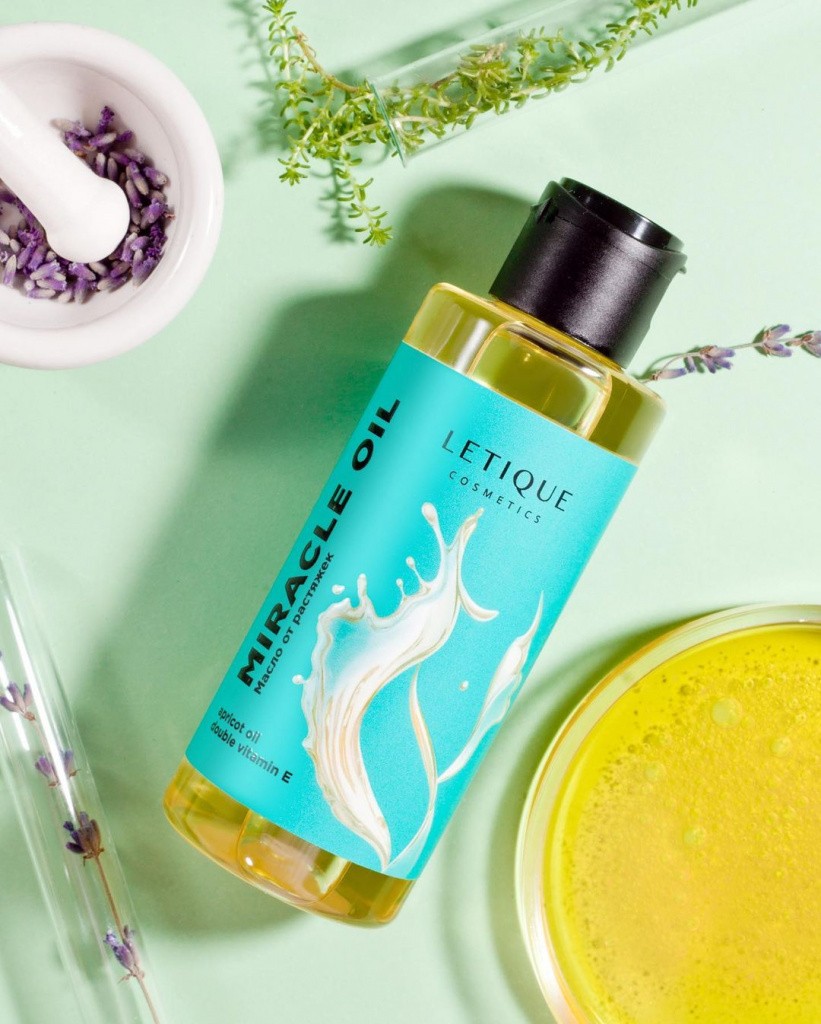 Массажное масло против растяжек Letique Miracle Oil