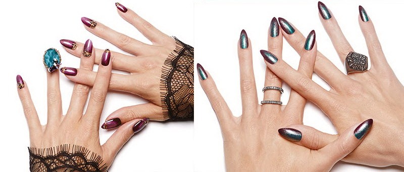 CND коллекция Night spell дизайн ногтей CND коллекция Night spell дизайн ногтей