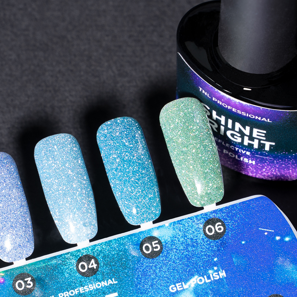 reflective gel polish TNL Professional Shine Bright