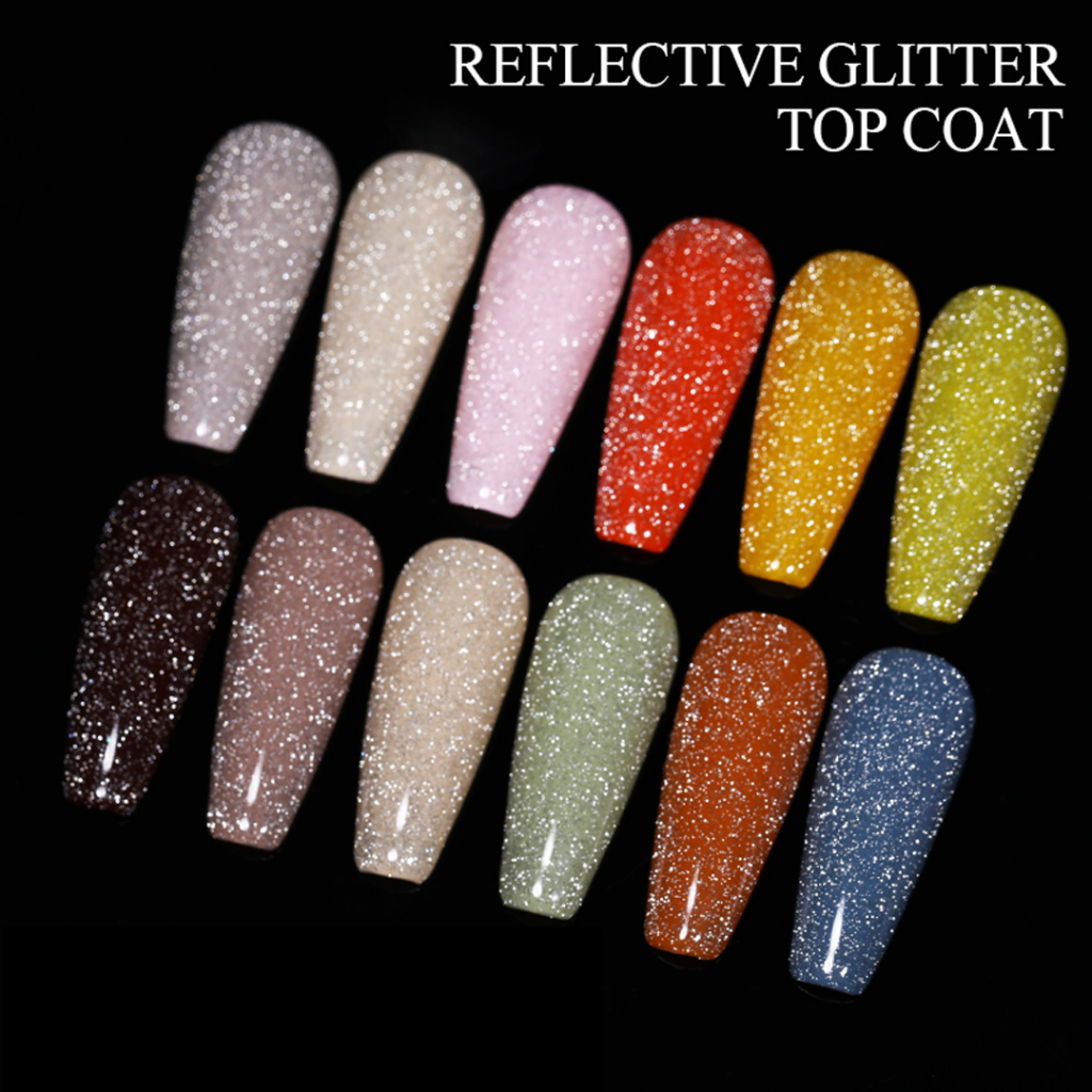 Born Pretty Reflective Glitter Top Coat - топ для гель-лака светоотражающий.jpg
