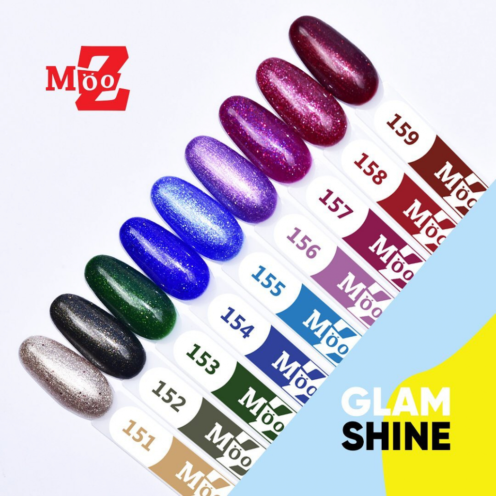 Сияющие гель-лаки Mooz Glam Shine