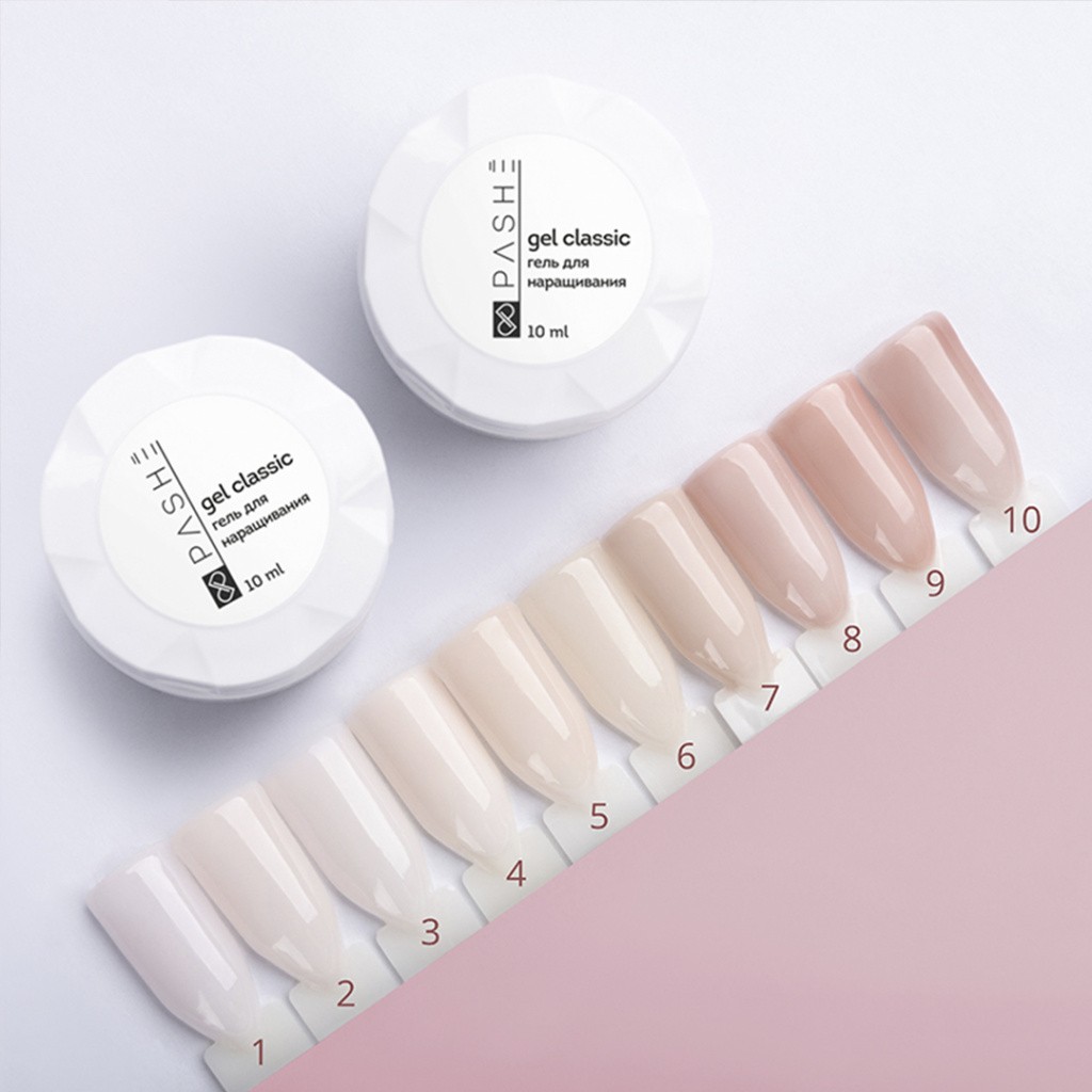 Гель для наращивания моделирующий Gel Classic PASHE Гель для наращивания моделирующий Gel Classic PASHE