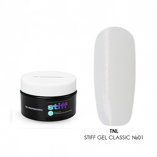 TNL, Stiff Gel Classic - жесткий камуфлирующий гель №01, 18 мл
