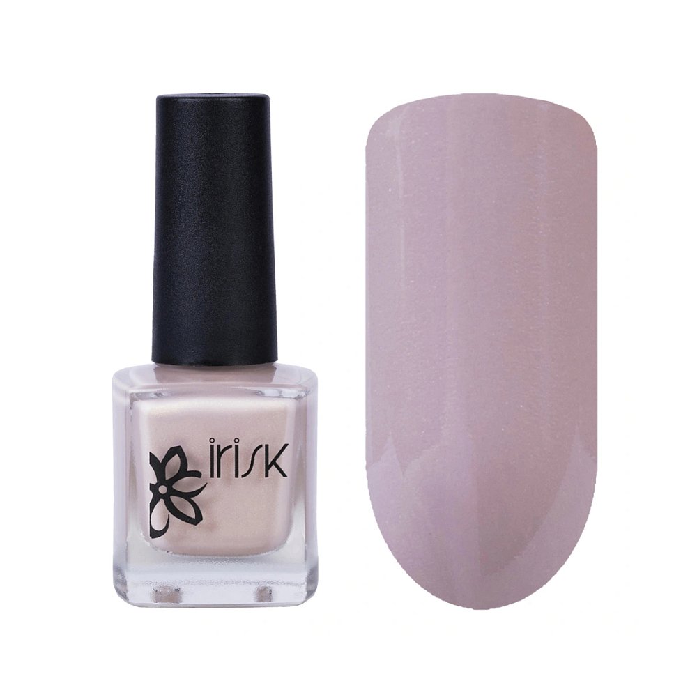 Irisk, Nude Shimmer - лак для ногтей с шиммером (001), 8 мл