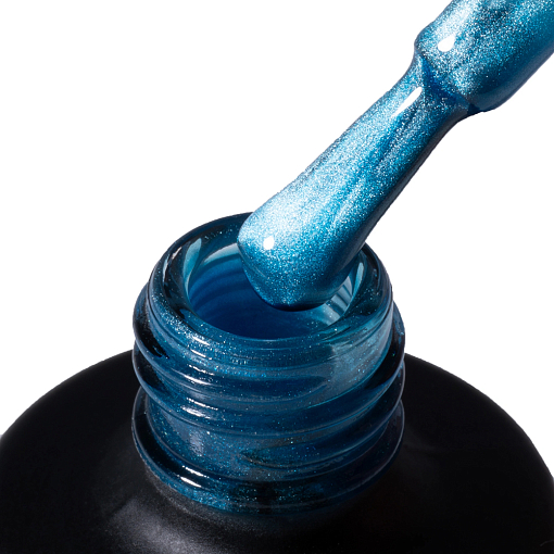 Irisk, Korean Cat - магнитный гель-лак "кошачий глаз" №21 (Blue Neon), 10 мл