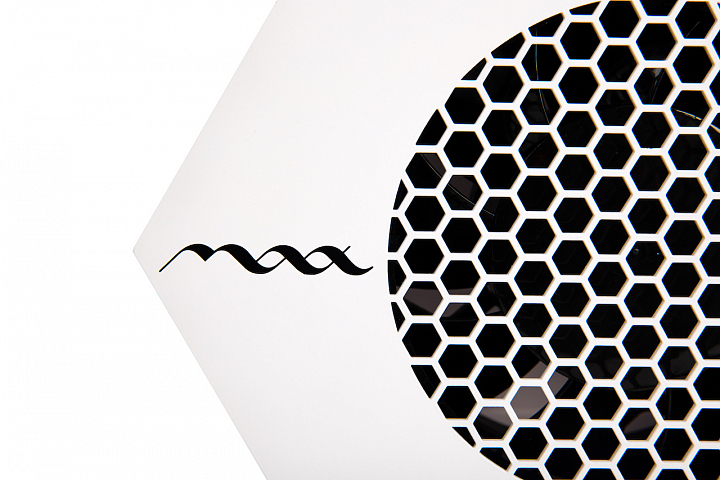 Max, Ultimate 7 - супер мощный встраиваемый пылесос (с белой верхней частью), 76Вт