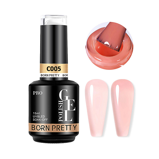 Born Pretty, PRO Gel Polish - витражный гель-лак C005, 15 мл