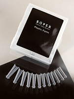 Обратные многоразовые формы для наращивания ногтей "Арочная балерина" (40614), 120 шт