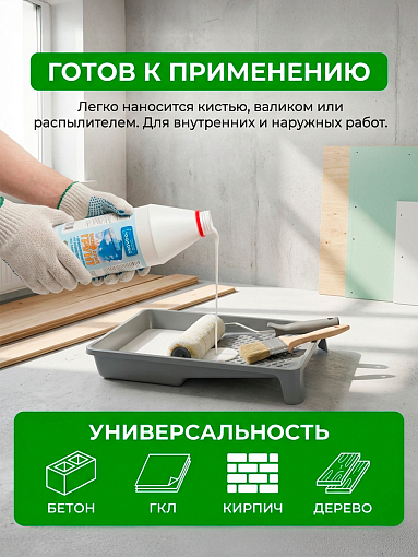 Тефлекс, Грунт - полимерное средство для увеличения адгезии, 1 л