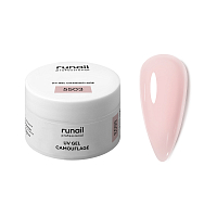 Runail, камуфлирующий УФ-гель №5503 (Пыльный лепесток), 15 гр