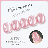 Born Pretty, Water Light Cat Magnetic Gel - магнитный гель-лак "кошачий глаз" MY06, 10 мл