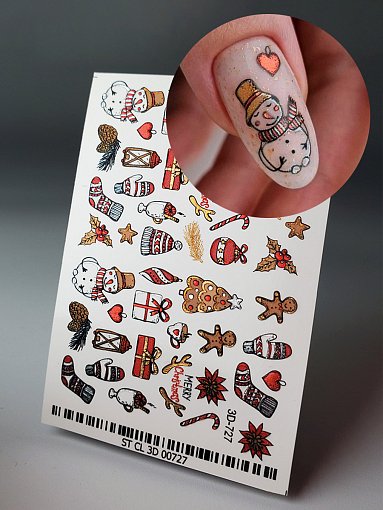 Anna Tkacheva, 3D хрустальный слайдер 3D727 (crystal)