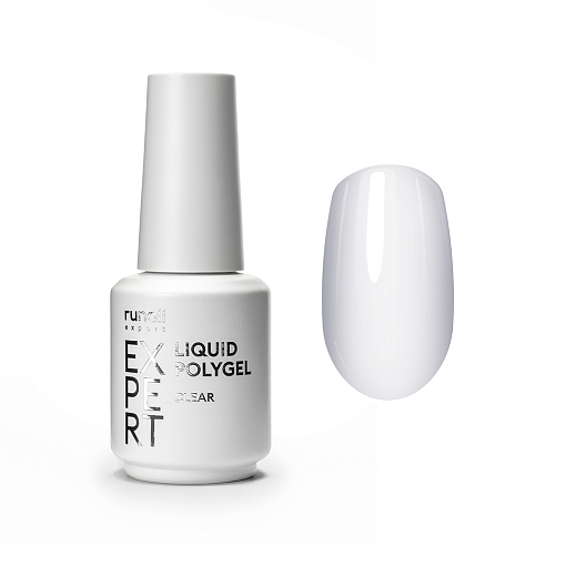 Runail Expert, Liquid PolyGel - жидкий полигель №200 (прозрачный), 18 мл