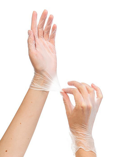 Archdale, набор перчатки виниловые неопудренные ViniMax (белые, S), 3 уп. по 50 пар