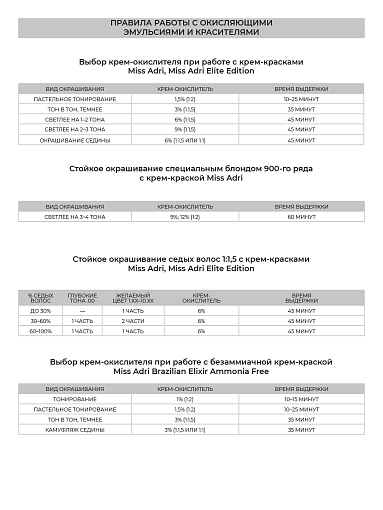 Adricoco, Miss Adri - крем-краска для волос (7.00 Блонд интенсивный), 60 мл